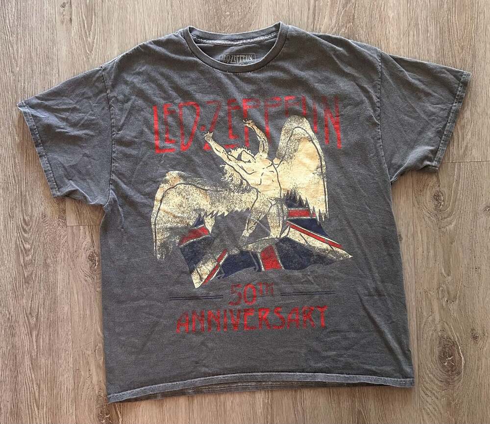 Led Zeppelin 50th Anniversary Graphic T-Shirt